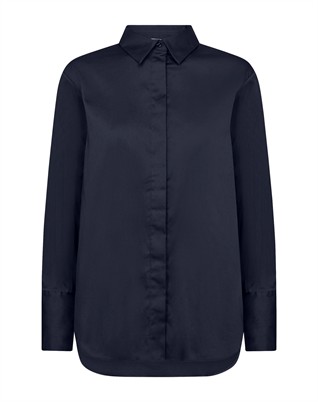 LR-Isla Solid 7 Hemd - Winter Sky